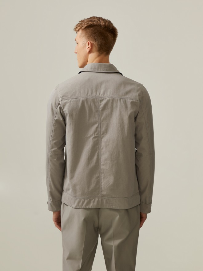 Blus�o em sarja