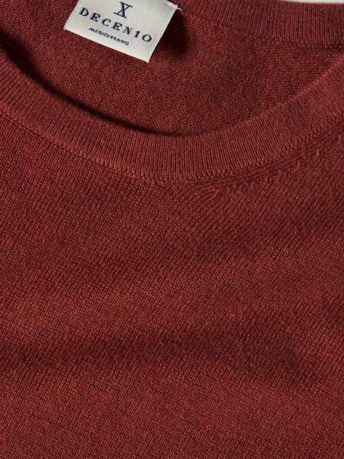 Cotton and cashmere pullover