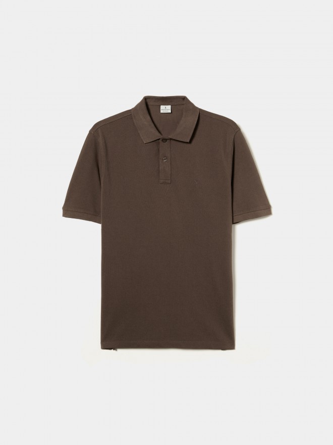 Polo piqué de algodão Polo piqué de algodão