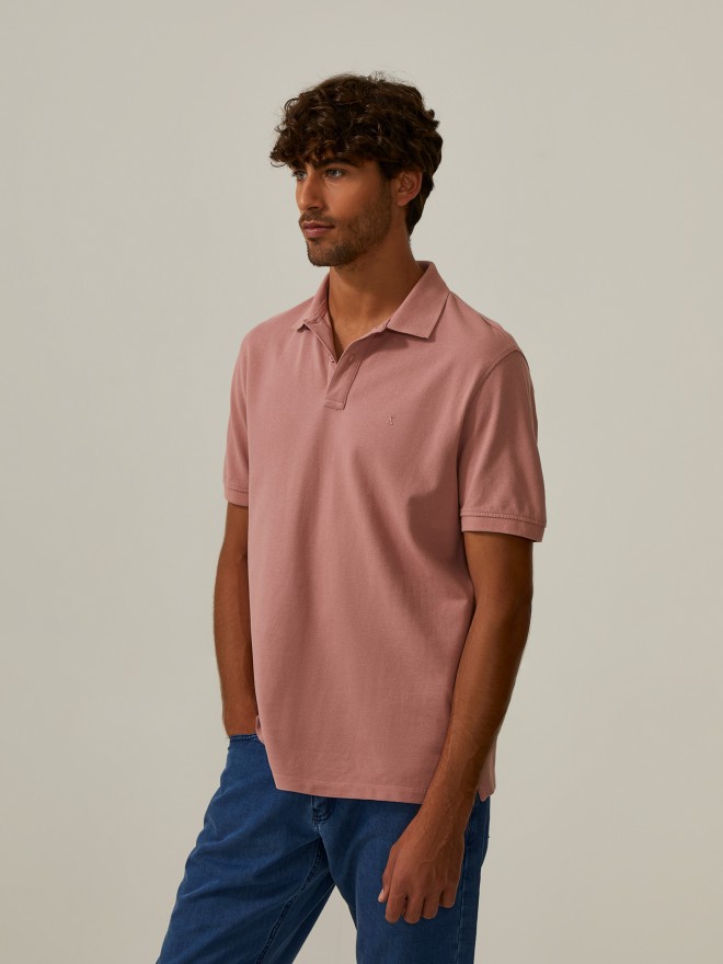 Cotton piqu� polo