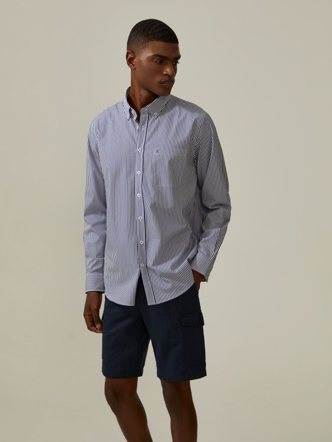 Regular fit striped shirt Regular fit striped shirt