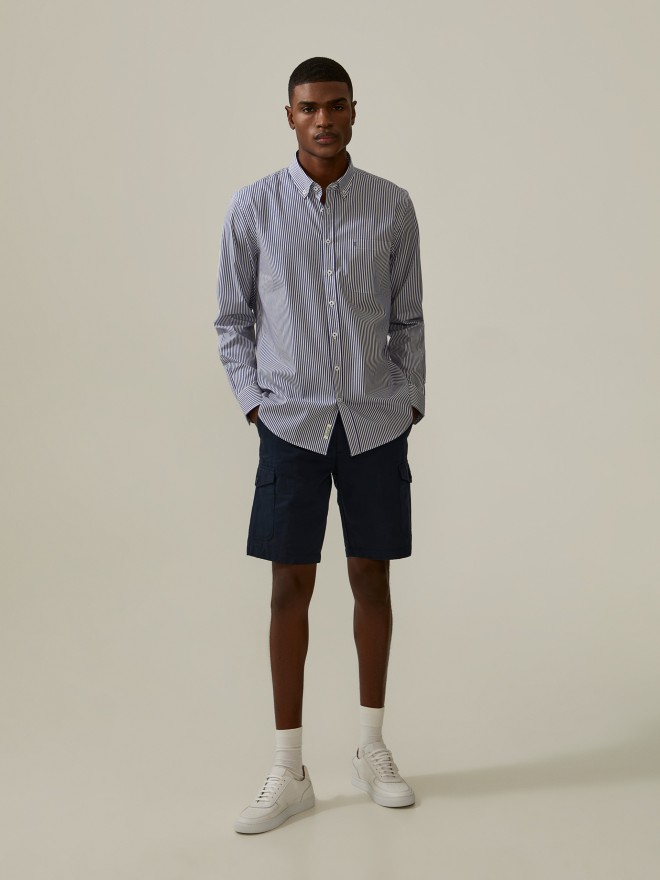 Regular fit striped shirt Regular fit striped shirt