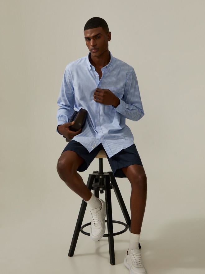 Regular fit striped shirt Regular fit striped shirt