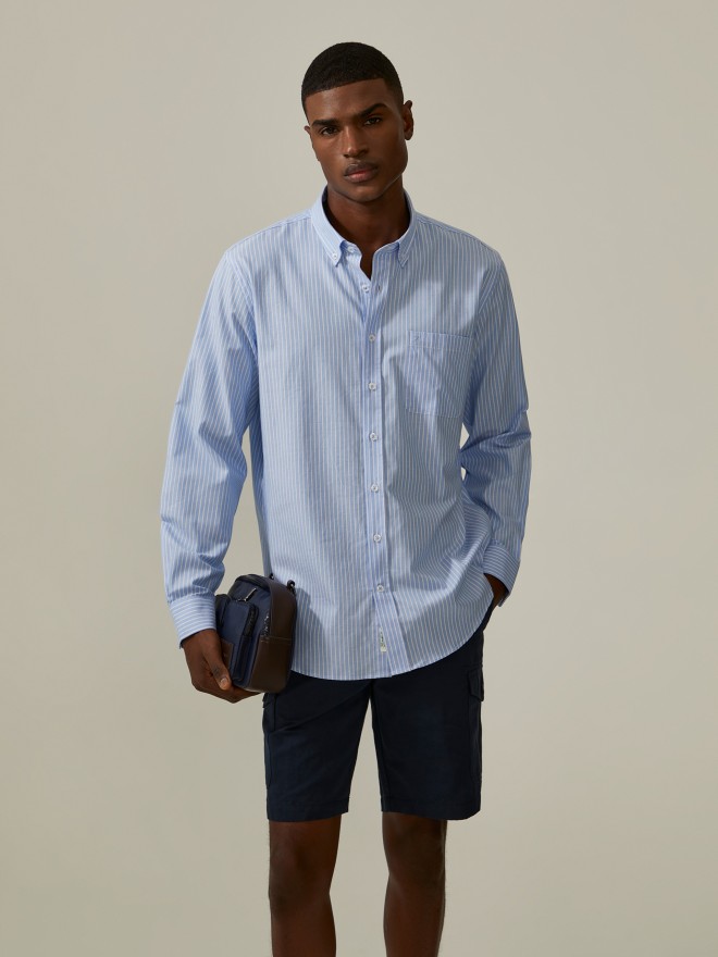 Regular fit striped shirt Regular fit striped shirt