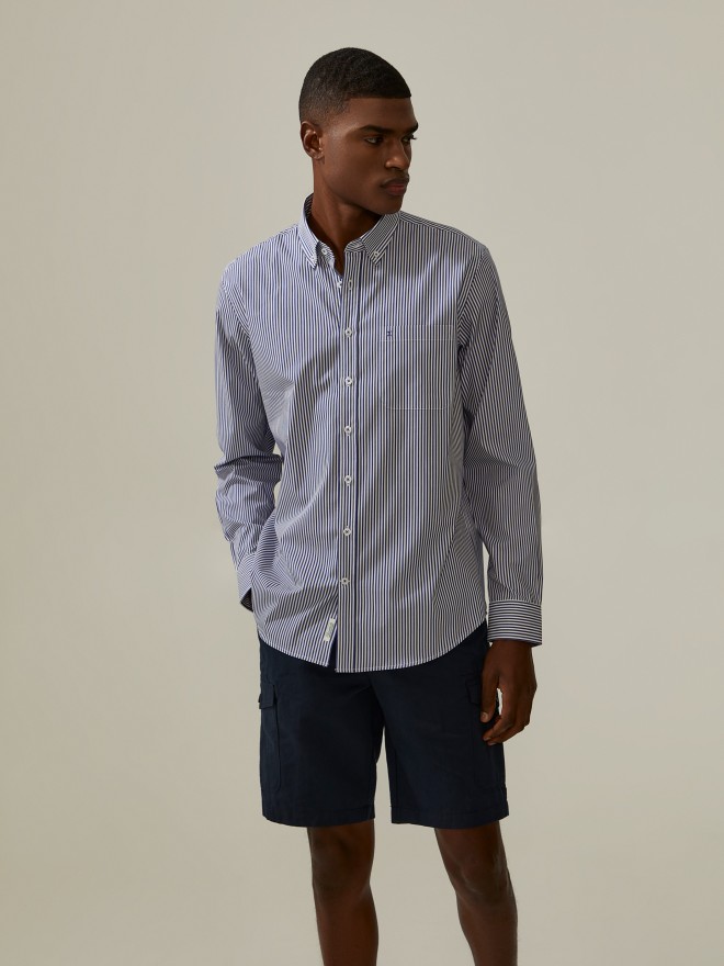 Regular fit striped shirt Regular fit striped shirt