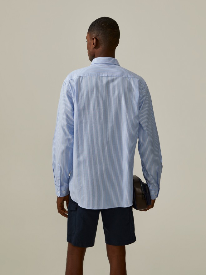 Regular fit striped shirt Regular fit striped shirt