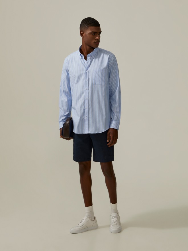 Regular fit striped shirt Regular fit striped shirt
