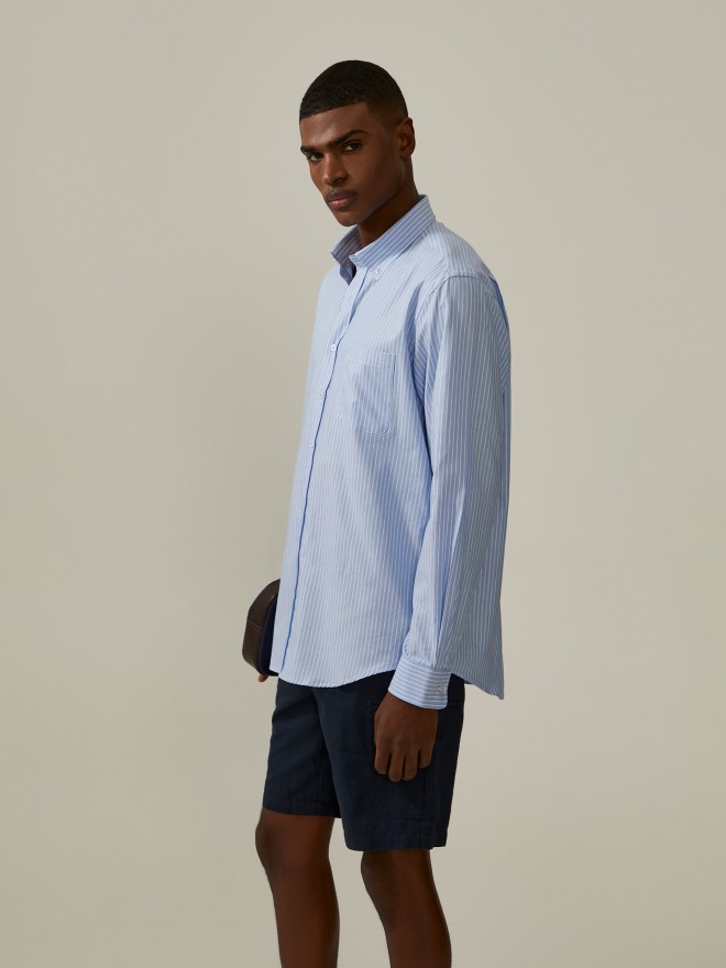 Regular fit striped shirt Regular fit striped shirt