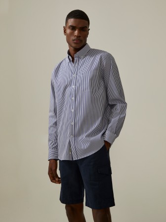 Regular fit striped shirt Regular fit striped shirt