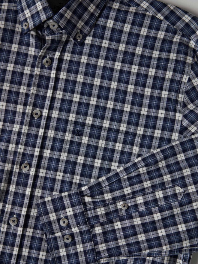 Camisa cuadros regular fit