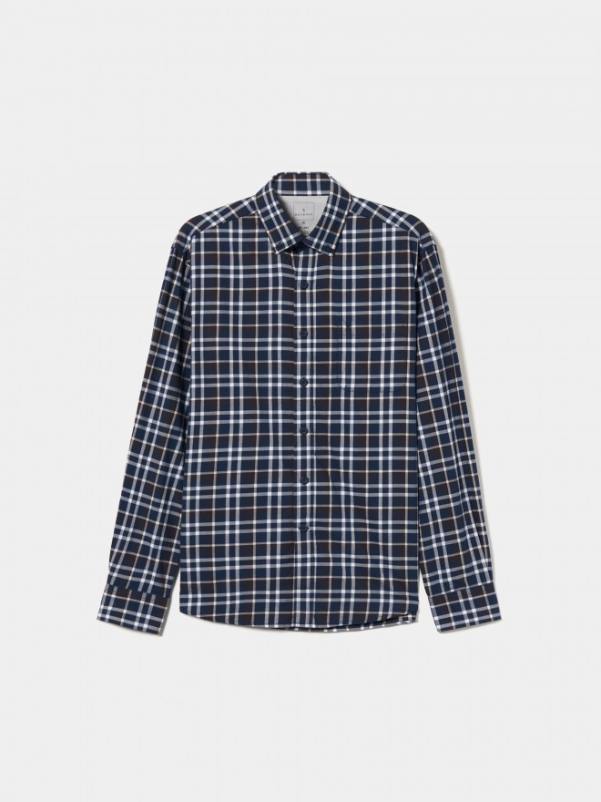 Regular fit plaid shirt Regular fit plaid shirt