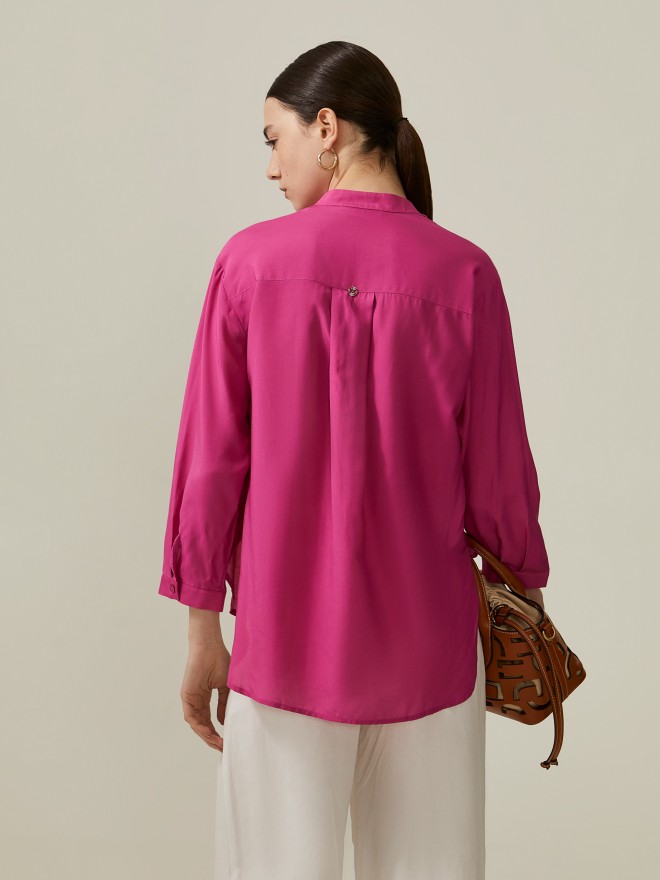 Camisa cuello mao Camisa cuello mao