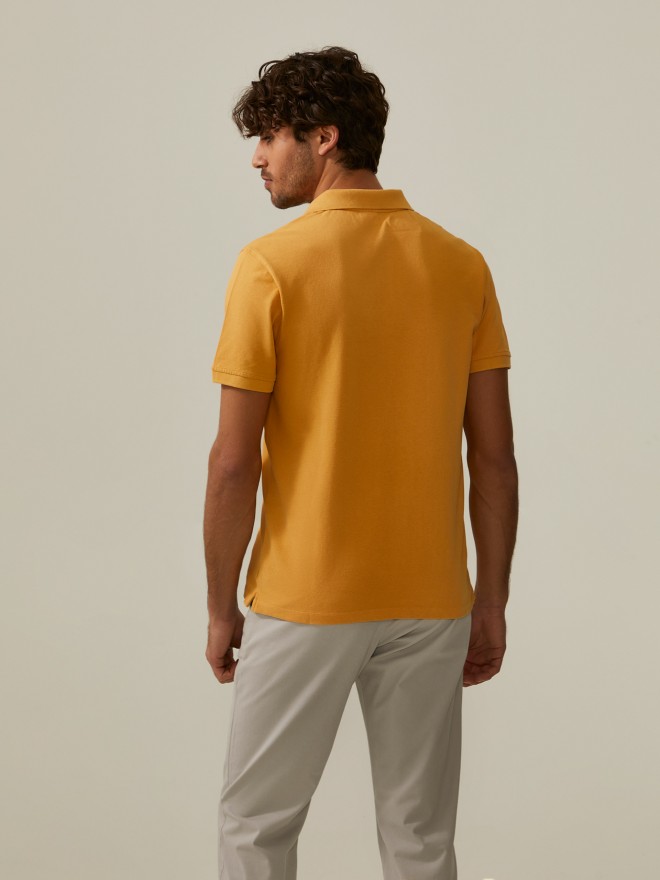 Polo piqué de algodão Polo piqué de algodão