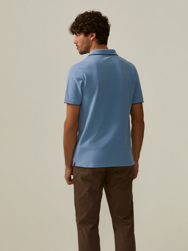 Cotton piqu� polo