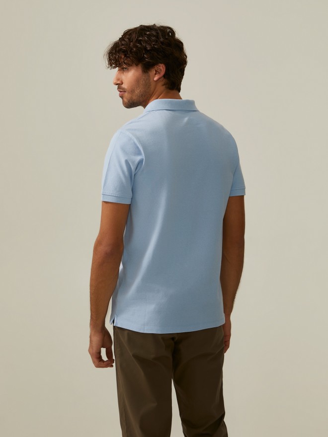 Polo piqué de algodão Polo piqué de algodão
