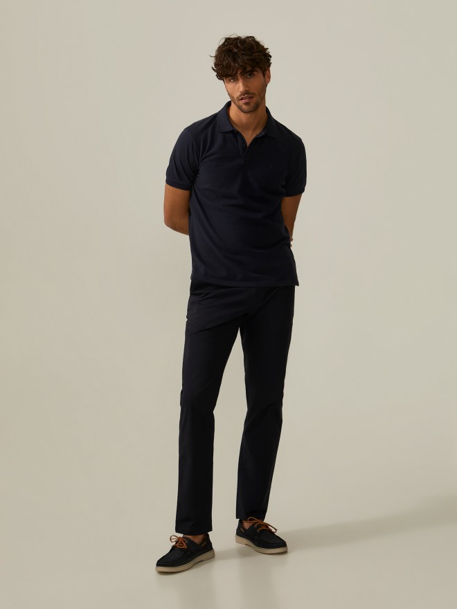 Polo piqué de algodão Polo piqué de algodão