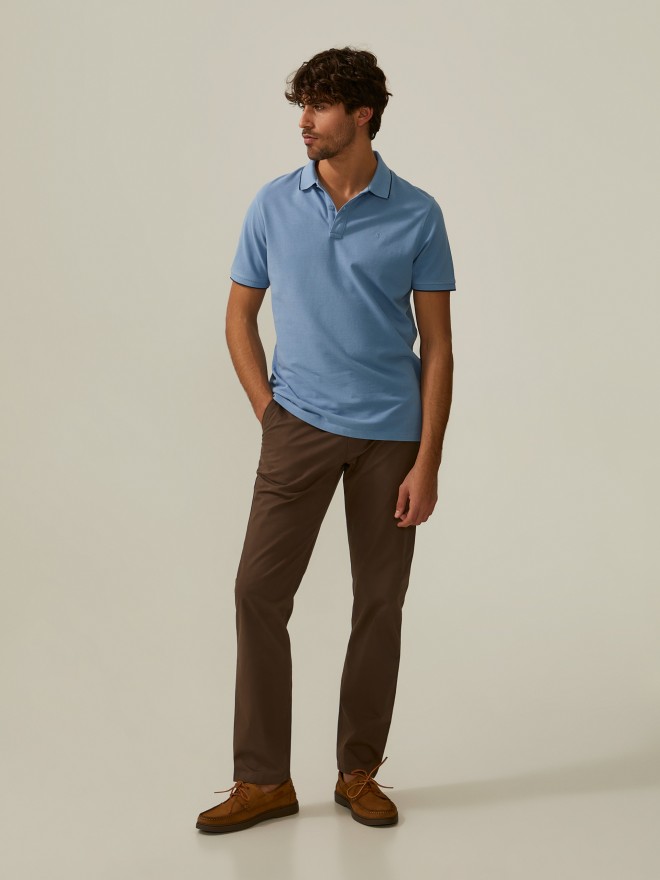 Cotton piqu� polo