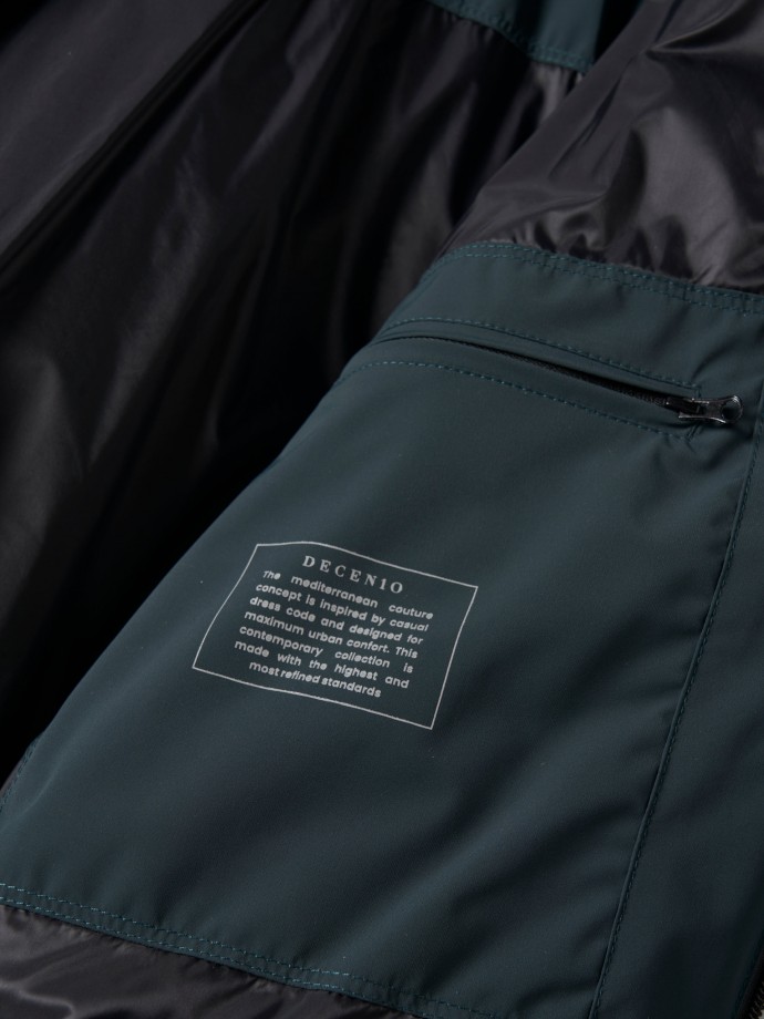 Water repellent jacket