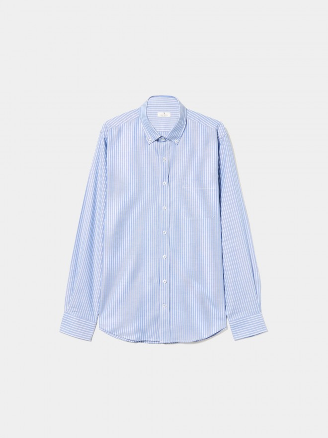 Camisa rayas regular fit