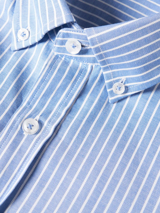 Camisa rayas regular fit