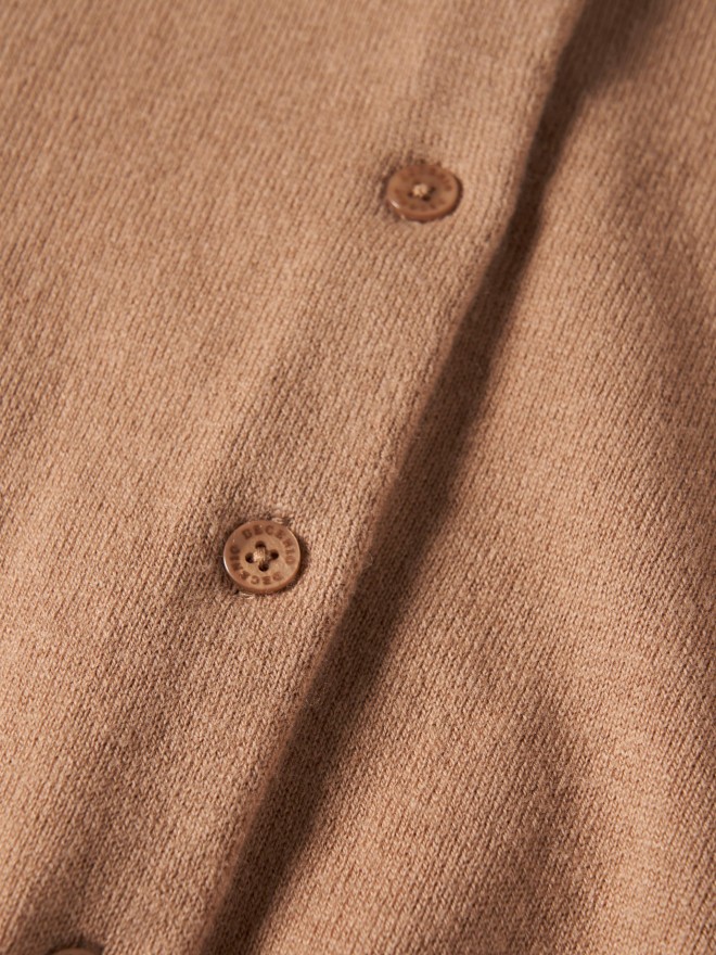Wool and cotton knitted jacket Wool and cotton knitted jacket