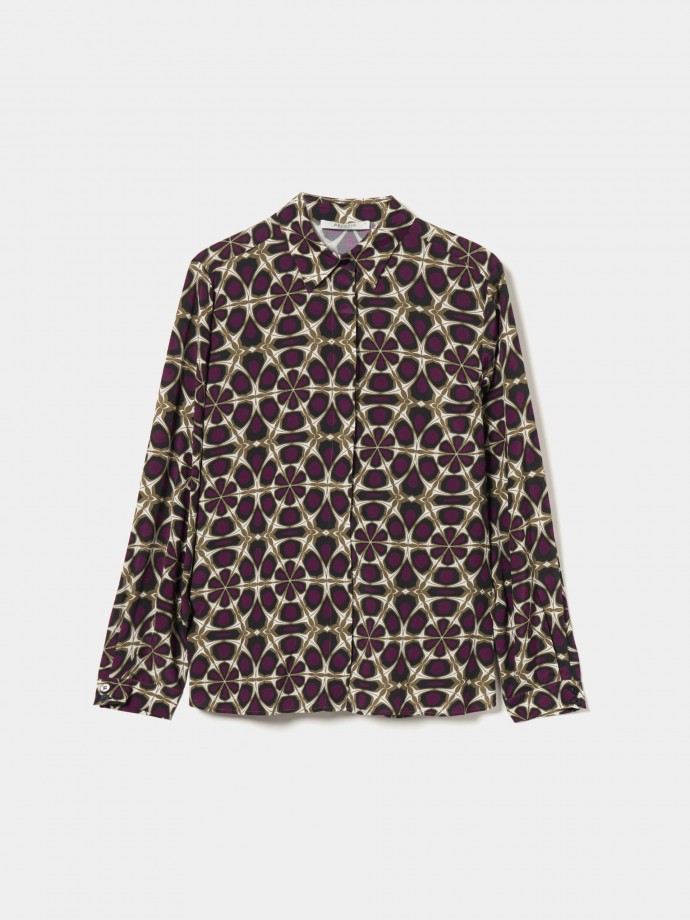 Blusa con estampado