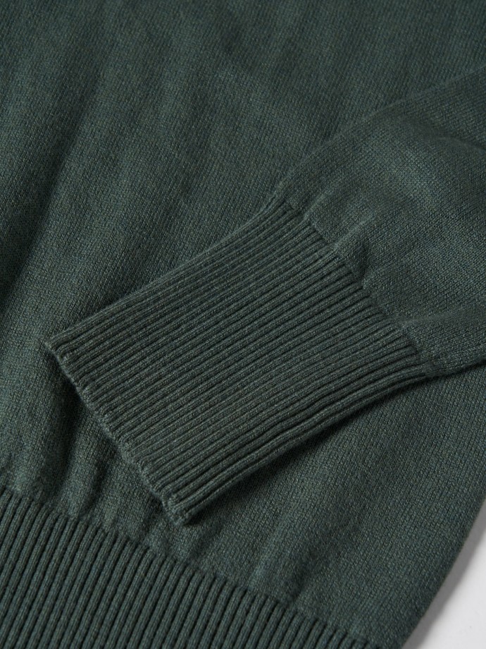 Wool and cotton sweater