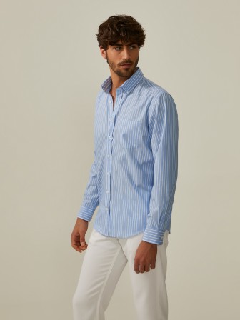 Regular fit striped shirt Regular fit striped shirt