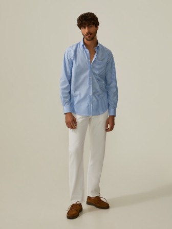 Regular fit striped shirt Regular fit striped shirt