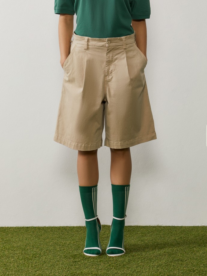 Decenio x MOLNM Bermuda shorts