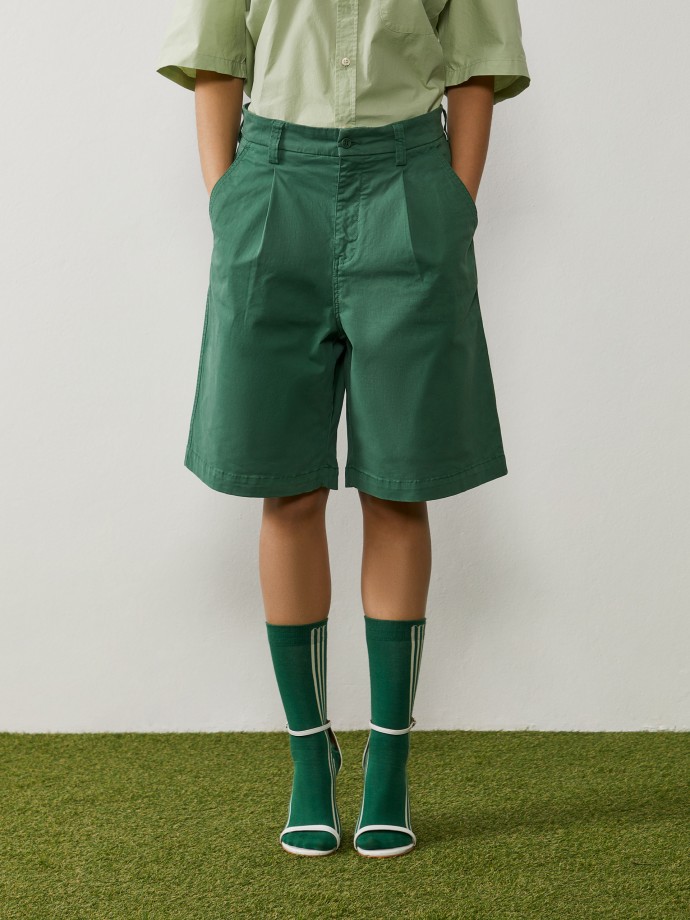 Decenio x MOLNM Bermuda shorts