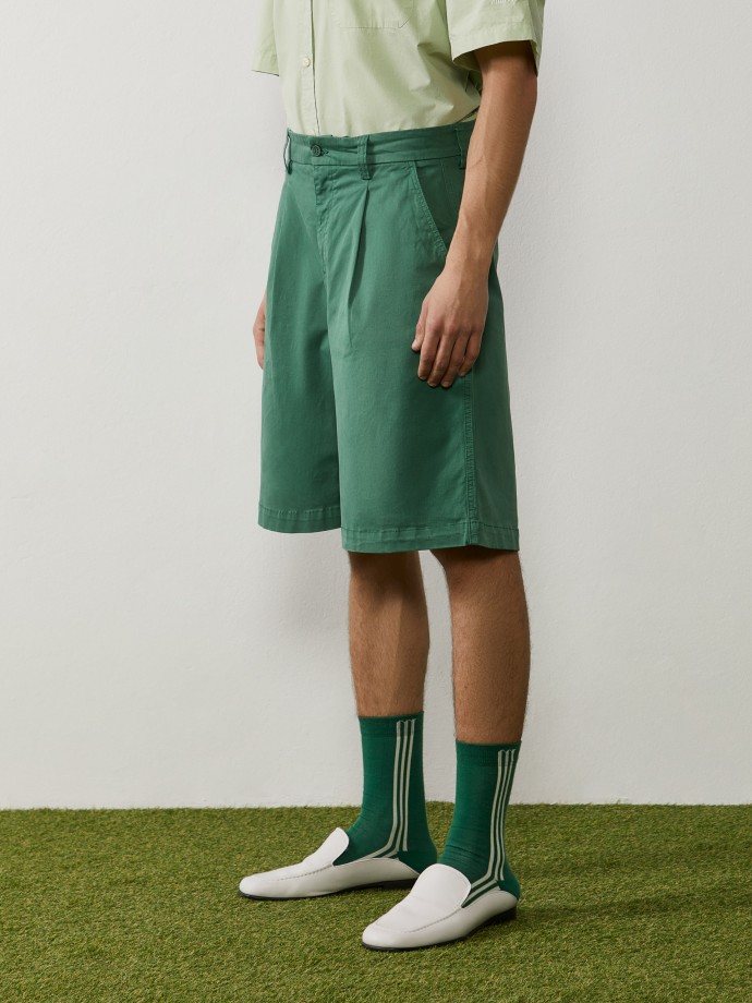 Decenio x MOLNM Bermuda shorts