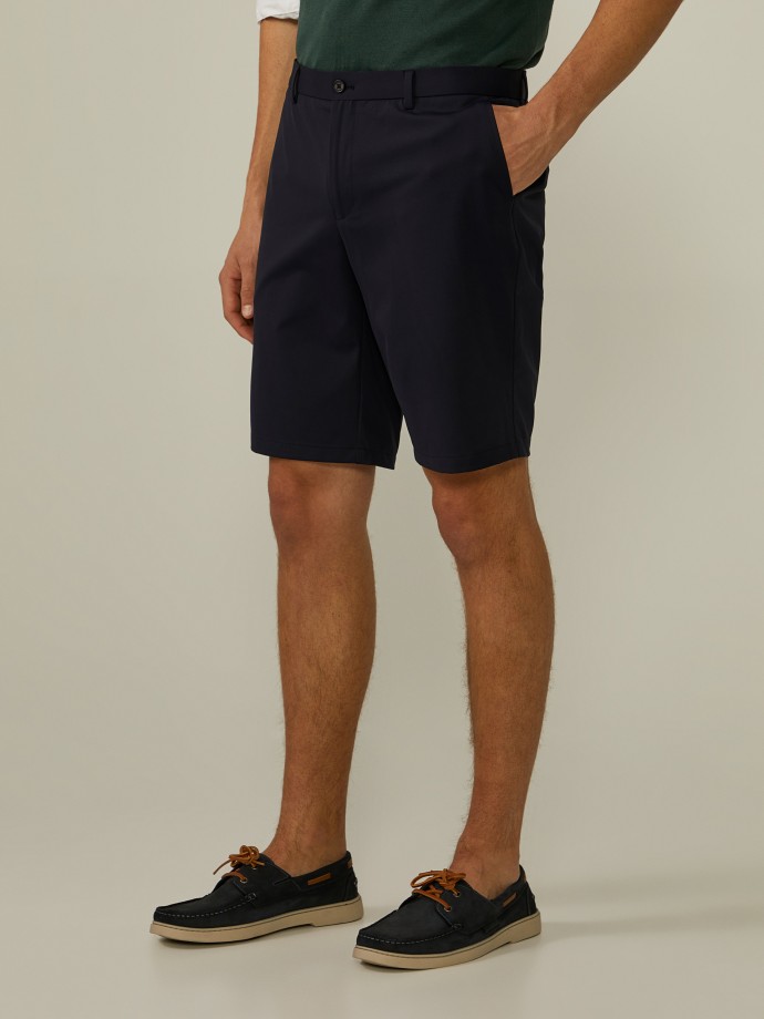 Technical knit shorts
