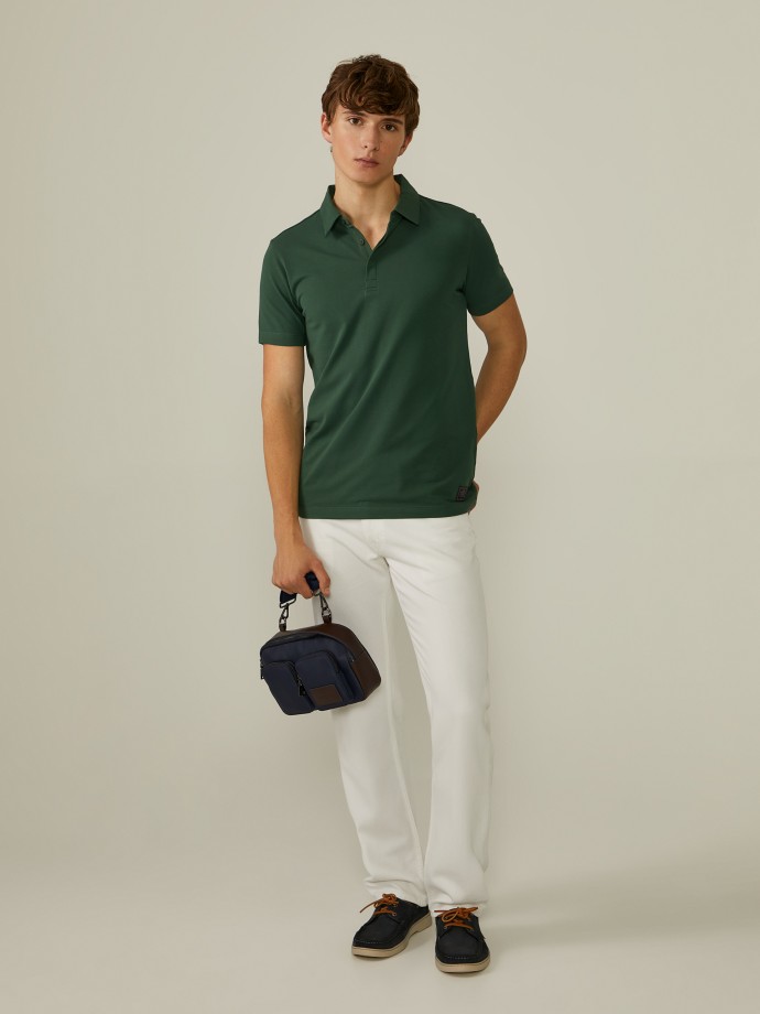Slim fit polo