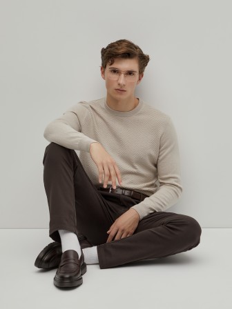 Wool and cotton sweater Wool and cotton sweater