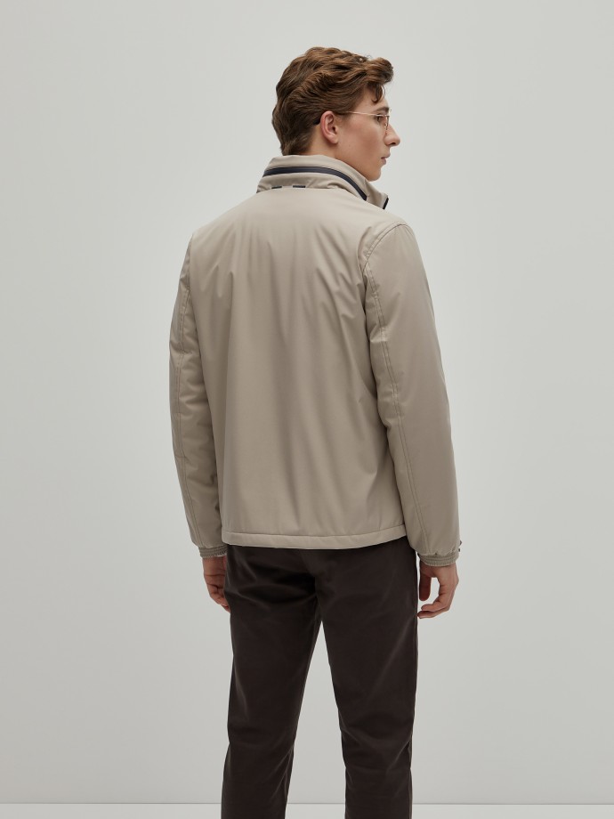 Water repellent technical jacket