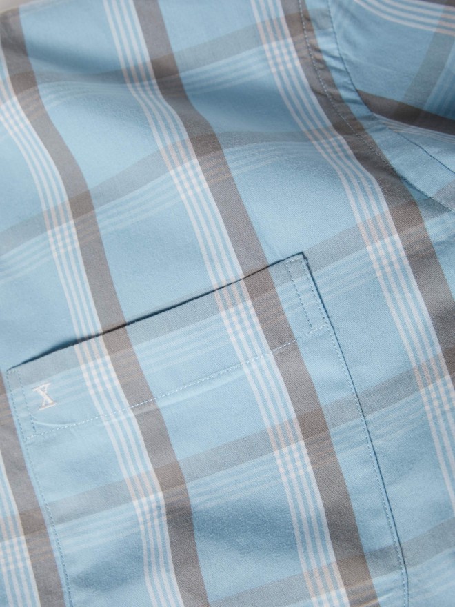 Camisa de algod�n a cuadros
