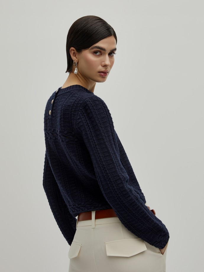 Knitted sweater