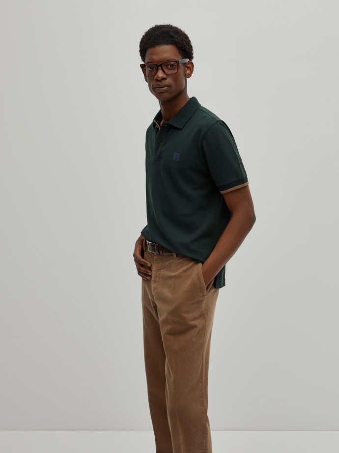 Polo piqu regular fit