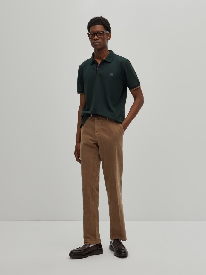 Polo piqu regular fit