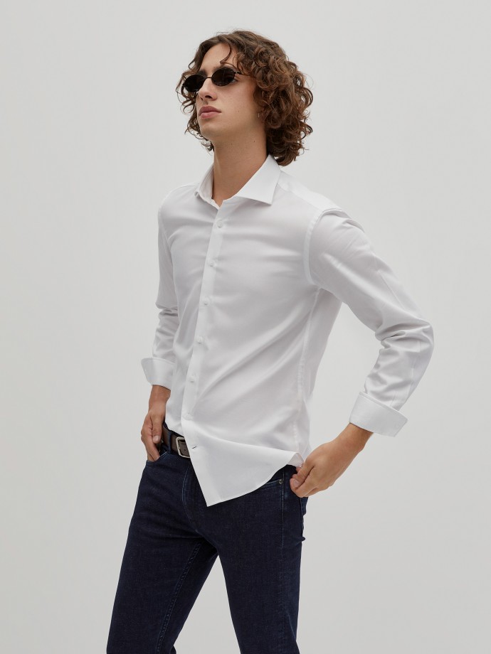 Camisa clssica slim fit