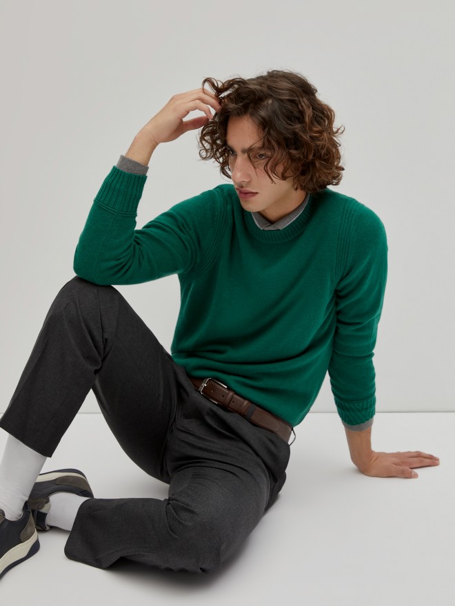 pantalones plisados pantalones plisados