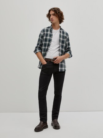 Slim fit plaid shirt Slim fit plaid shirt