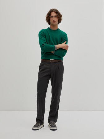 Pleated pants Pleated pants