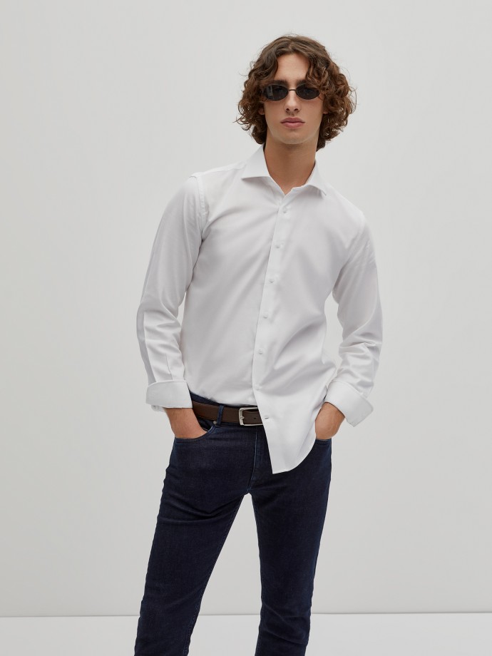 Camisa clssica slim fit