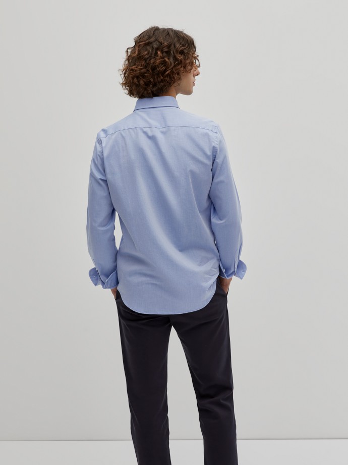 Slim fit cotton shirt