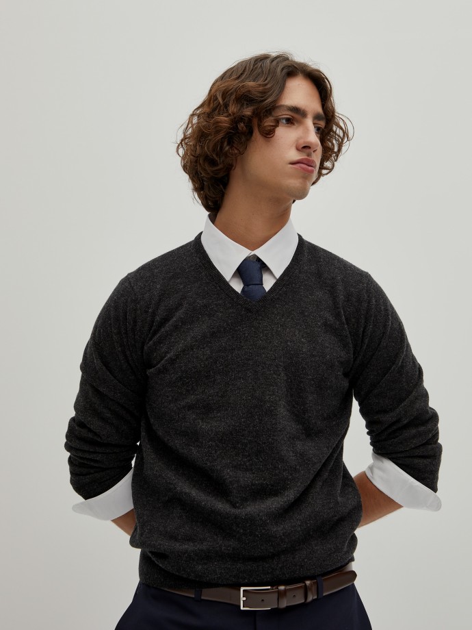 Merino wool pullover