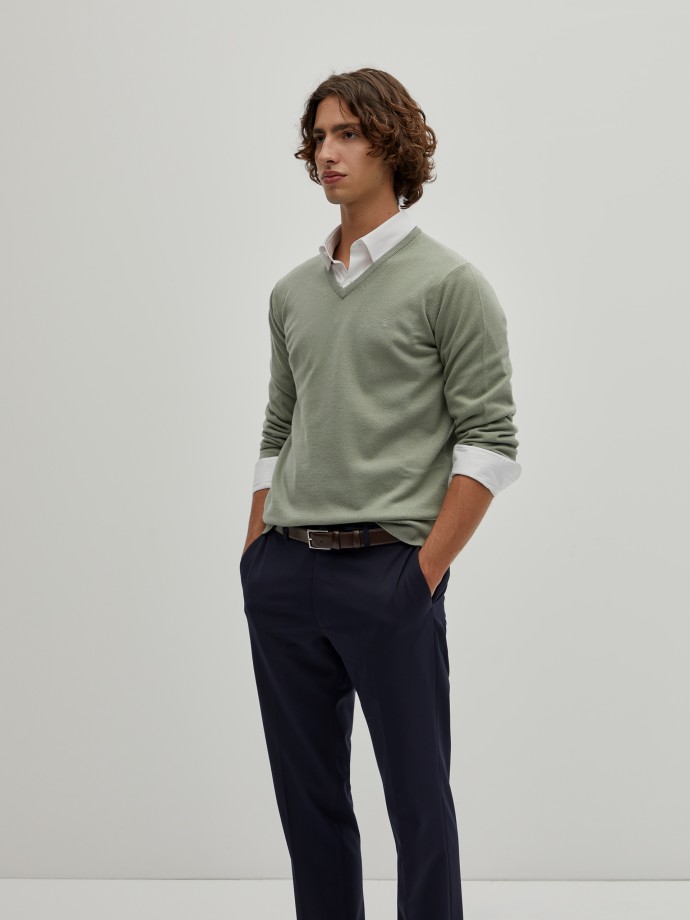 Merino wool pullover