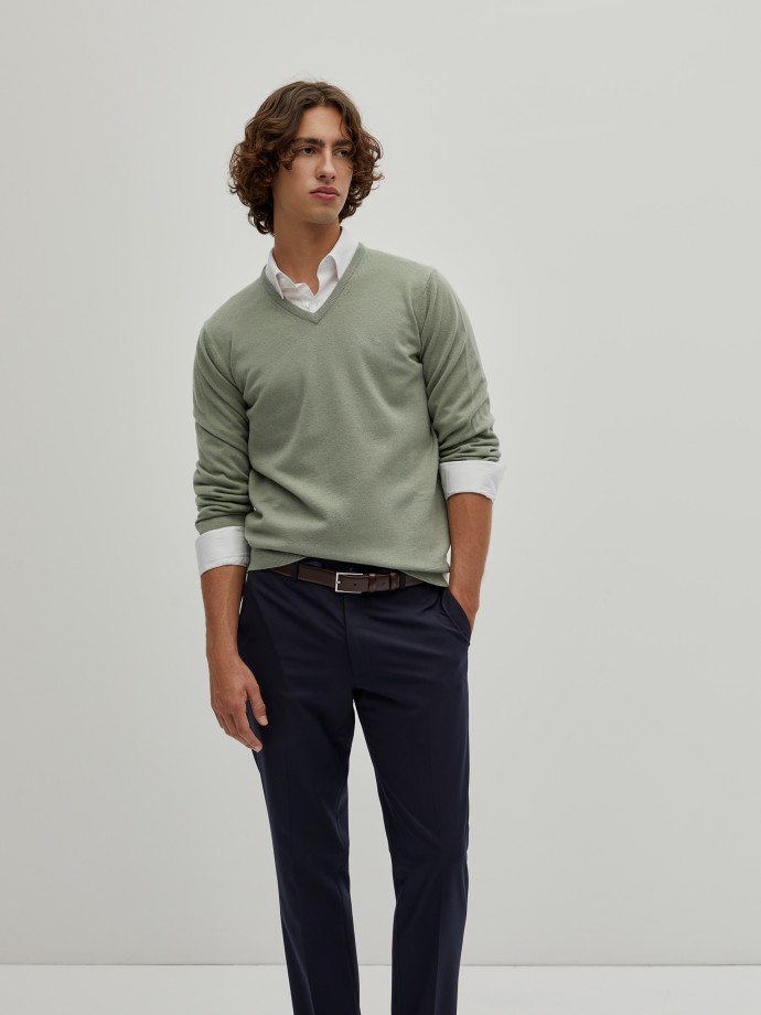 Merino wool pullover