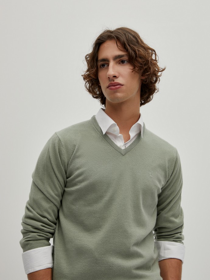 Merino wool pullover